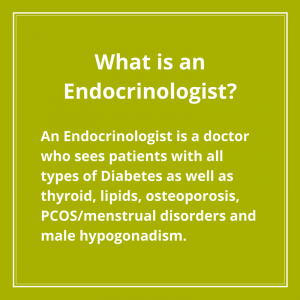 What is an endocrinologist diabetes specialist