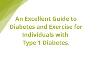 An excellent guide to ‪#‎diabetes‬ and exercise for individuals with ‪#‎Type1‬ #diabetes.